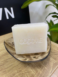 Jabón Frío de Leche de Coco, Jabón Artesanal Blanqueador y Reafirmante para Limpieza Facial y Corporal - Product Image 4