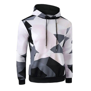 Wholesale Custom Sublimation Print Winter Eco-Friendly Hoodie <b>Mens</b> Tech Fleece Sweatshirt Casual Regular Fit <b>Pullover</b> Supplier - Product Image 2