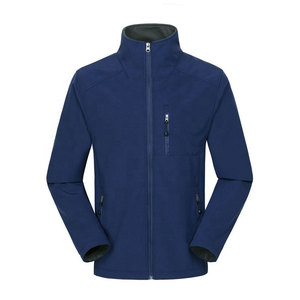 Veste coupe-vent zippée pour homme, 100% polyester, logo personnalisé, chasse en plein air, veste thermique en polaire, softshell, Fortleo - Product Image 6