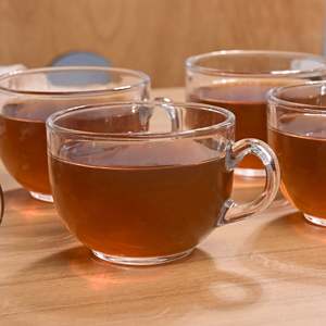 Juego de 6 Tazas de Té Redondas de Vidrio Transparente - Product Image 4