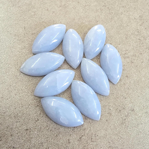 Opale rose naturelle, taille marquise, cabochon à dos plat, calibrée, qualité AAA, certifiée par un tiers, Rajasthan, toutes tailles disponibles - Product Image 5