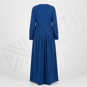 Nouvelle Abaya au design optimal, couleur personnalisée, pour femmes, services OEM, séchage rapide, respirante, robe longue islamique pour femmes, vente en gros - Product Image 2