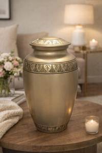 Handcrafted Metal Urn <b>Jar</b> for Home & Hotel Decor Indian Handicraft Brass Urn <b>Jar</b> - Product Image 6