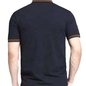 Camisas de Golf de Lujo para Hombre, Sólidas, de Secado Rápido, Ajustadas, 100% Algodón, Logotipo Personalizado, Tejido de Alta Calidad, Manga Corta, Transpirables - Product Image 3