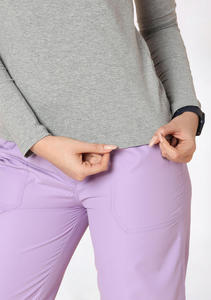 Uniformes de Enfermería Personalizados para Hospital, Conjuntos de Uniformes Médicos Unisex, Top de Enfermera, Poliéster y Spandex, Manga Corta, Verano - Product Image 3