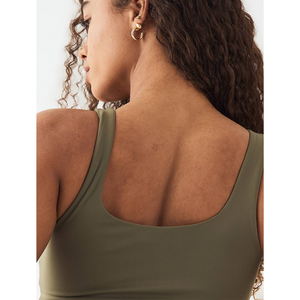 Soutien-gorge de sport personnalisé pour femme, uni, en Spandex, avec coussinets amovibles, pour le yoga, le cyclisme et le fitness, à maintien élevé, effet push-up, sexy et tendance - Product Image 6