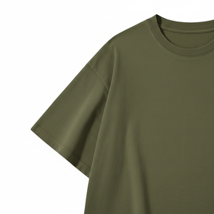 T-shirt de sport unisexe en coton épais, motif imprimé personnalisé pour enfants et adultes, coupe oversize, manches courtes, homme femme, uni et vierge - Product Image 6