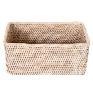 Home Decor Organizer Decorative <b>Woven</b> <b>Basket</b> Storage - Product Image 1