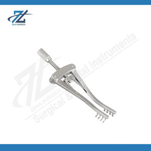 เครื่องถ่างตาอัลม์ 4x4 แฉก ทำจากเหล็กกล้าไร้สนิม สำหรับศัลยกรรมจักษุ ศัลยกรรมกระดูกและข้อ และศัลยกรรมทั่วไป ผลิตในประเทศปากีสถาน - Product Image 4