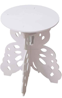 Table basse gigogne à structure métallique pour salon et chambre à coucher, design traditionnel moderne, écologique, pliable, Azora