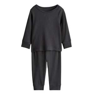 Pyjamas pour garçons et filles en coton respirant, vêtements de nuit écologiques pour enfants, qualité supérieure, fabricant OEM pour la vente en gros - Product Image 3