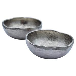 Juegos de regalo de cuencos para servir hechos a mano, platos de metal para exhibición en mesa, cuencos únicos para servir bocadillos y galletas, artículos de decoración para el hogar. - Product Image 1