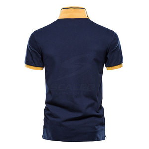 Chemises pour hommes de haute qualité, unies, avec col élégant, en tissu de coton respirant, coupe décontractée pour la mode de rue au quotidien - Product Image 2