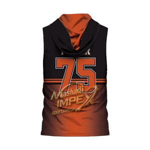 ชุดเสื้อฟุตบอลอเมริกัน 7V7 ผ้าสแปนเด็กซ์/คอตตอน แห้งเร็ว ระบายอากาศได้ดี สี โลโก้ ชื่อทีม สามารถปรับแต่งได้ตามต้องการ ย้อมสีทั้งตัว - Product Image 2