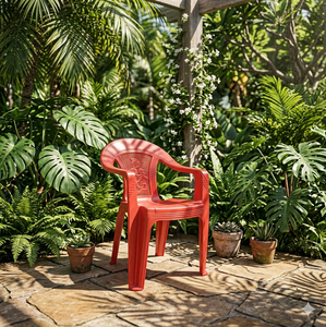 Fauteuil à bascule pour enfants POGO BEBY - Design moderne, durable, écologique, léger, dossier croisé, pour la maison, le bureau, la cuisine, le salon, l'hôpital - Product Image 3