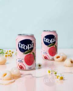 Bebida Tropi Juice 330ml Lata Corta de Aluminio 100% Puré de Frutas Bajo en Grasa, Recién Exprimido, Sabor Sandía y Multifrutas, Esterilizado - Product Image 3