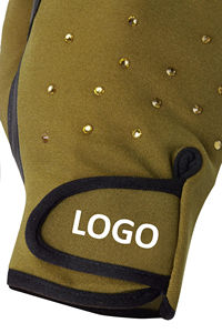 Guantes de Equitación de Cuero Hechos a Medida al por Mayor, Duraderos, Antideslizantes, Impermeables, Transpirables, de Alta Calidad para Hombre, con Logotipo Personalizado y Talla a Medida - Product Image 5