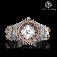 Montre de luxe pour homme en acier inoxydable, sertie de moissanite et de diamants, style hip-hop, OEM/ODM, la plus vendue, pour la vente en gros sur Alibaba