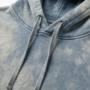 Sweat à capuche délavé style vintage pour homme, coupe oversize, décontracté, à manches longues, streetwear, qualité supérieure - Product Image 5