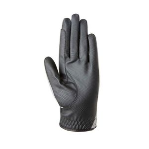 Gants d'équitation en cuir à doigts entiers avec protection de la paume, respirants, antidérapants, avec fermeture auto-agrippante pour l'hiver - Product Image 3
