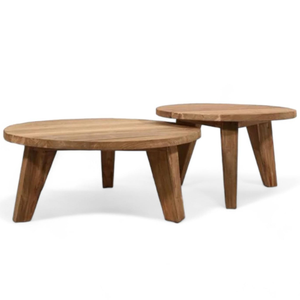 Hot Selling Coffee <b>Table</b> Wooden <b>with</b> Triangle <b>Legs</b> and Minimalist Design for Garden Set Furniture Decoration - Product Image 5