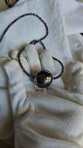 Diamante Moissanita Esférico Negro de 217 Ct, Diamante Moissanita Suelto - Product Image 3