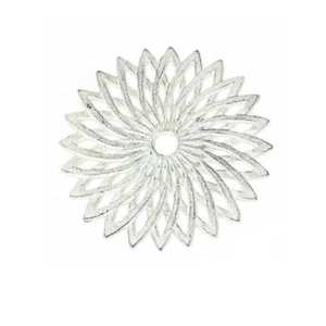 Posavasos de Metal con Diseño de Hoja de Monstera Negra, Resistente al Calor, para Ollas Calientes, Protector de Mesa - Product Image 4