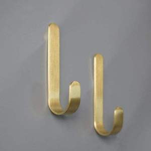 Exclusive Custom Shape High Precision Metal <b>Wall</b> Hook for Hanging Towel <b>Clothes</b> Handmade Decorative Home Decor Wholesale Product - Product Image 2