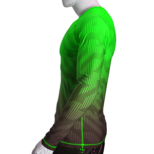 Custom Men Compression Rash Guard Long Sleeve Sublimated BJJ MMA Fight <b>Shirt</b> Quick Dry Breathable Gym Fitness Base Layer Top - Product Image 2