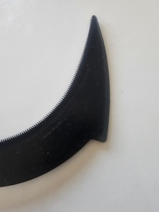 Steel Grass Tooth Garden <b>Sickle</b> 10.5cm Wooden Handle 11" Blade 1.5mm Thickness 110gm Weight Black Oxide Zinc Plating-Hot Sale - Product Image 4