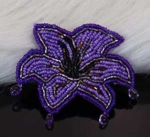 Handmade Flower Beaded Keychain Embroidered <b>Bag</b> Charm Portable <b>Key</b> <b>Ring</b> Custom Design for Wedding Gift - Product Image 1