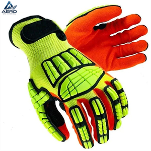 Derniers gants de sécurité TPR modernes, robustes, haute visibilité, résistants aux chocs, personnalisables, excellent rapport qualité-prix, vente en gros - Product Image 3
