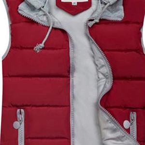 Abrigo de chaleco acolchado Borgoña para hombre con estilo Ropa informal de alta calidad Último diseño de chaleco acolchado para atuendo - Product Image 2