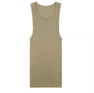 Casual Wear Men Tank Tops Hot Selling New Design Custom <b>Logo</b> Solid High Quality Hot Selling Breathable Tank Tops For Men's - Product Image 2