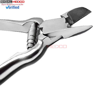 <b>Toe</b> Nail Clipper Cutter with Ring Barrel Spring Professional Nipper Cutter Thick Ingrown Nails Barrel Spring Cutters Ergonomic - Product Image 3
