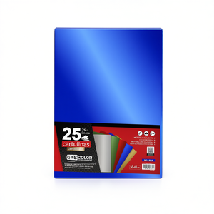 Cartoncino Metallizzato Blu 50X65CM per Lavori di Carta - Product Image 1