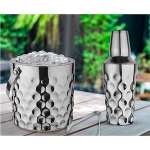 Juego de Coctelera Premium Dorado, Kit de Barman |   Utensilios de Bar de Alta Calidad con Base de Madera |   Equipo Profesional de Mixología al por Mayor - Product Image 5