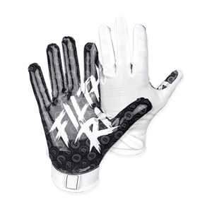 Gants de football américain imperméables de haute qualité, antidérapants, en cuir synthétique latex, pour hommes et femmes, design personnalisable - Product Image 2