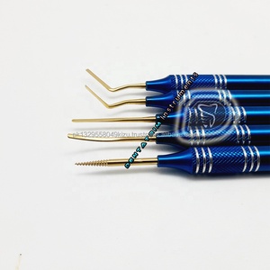 Juego de periotomos flexibles dentales Puntas de titanio flexibles dentales Logotipo personalizado Extracción de raíces Periotomos Ce Instrumentos dentales - Product Image 2