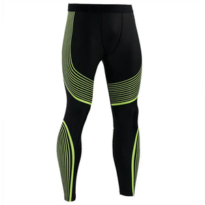 Nouveauté : Leggings de compression personnalisés pour hommes, sublimation MMA BJJ Grappling, coton, fibre de bambou, élastique - Product Image 5