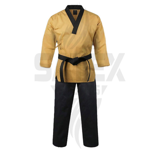 ชุดยูโดคาราเต้แบบสั่งทำพิเศษ คุณภาพสูง ทนทาน ผลิตจากโพลีเอสเตอร์/ผ้าฝ้าย แห้งเร็ว ระบายอากาศได้ดี สำหรับผู้ใหญ่ ทุกเพศ - Product Image 1