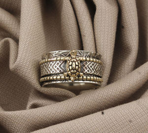 Anillo de Tortuga Marina de Plata de Ley 925, Anillo de Animal Altamente Pulido, Joyería Clásica y Delicada para Bodas, Regalos de Verano para Mujeres - Product Image 1