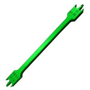 Juego de Instrumentos Dentales y Quirúrgicos: Medidor de Altura de Brackets de Ortodoncia con Recubrimiento de Color Verde, Fabricado en Acero Alemán - Product Image 2