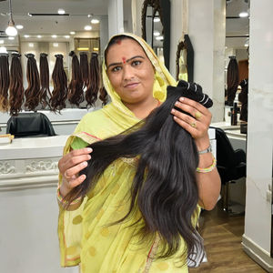 100% Cuticule Alignée Naturel En Gros Enchevêtrement Sans Cheveux Noir Droite Bundles Vietnamien Extensions De Cheveux Humains - Product Image 2