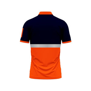 เสื้อโปโลผ้าระบายอากาศได้ดี เหมาะสำหรับชุดยูนิฟอร์มพนักงาน เสื้อโปโลสำหรับทำงาน - Product Image 2