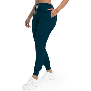 Wholesale Nurse Scrub Suits Women's Half Sleeve V-Neck Breathable Quick Dry Lightweight Hospitals <b>Doctors</b> Uniforms - Product Image 3