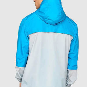 Conjunto Deportivo de Dos Piezas Personalizado de Verano, Chaqueta Cortavientos Ligera con Capucha de Poliéster/Algodón, Estilo Casual - Product Image 6