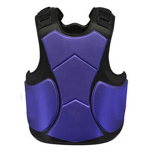 Protège-dents et protège-poitrine en cuir PU de haute qualité, dernier design pour la boxe thaï, le MMA, le karaté et le taekwondo - Product Image 2