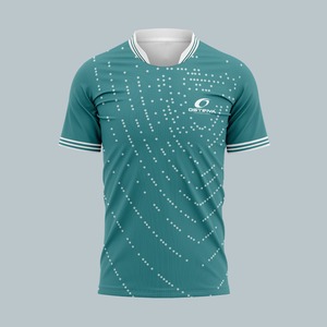 Camiseta de Manga Corta para Hombre, Cuello Redondo, Corte Ajustado, Casual, de Spandex/Poliéster, con Logotipo Frontal Impreso por Transferencia Térmica, Transpirable y Antiencogimiento - Product Image 2