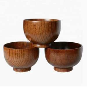 Bol en bois au design moderne et finition brillante, 100% naturel, personnalisé, pour servir et utiliser en cuisine - Product Image 4